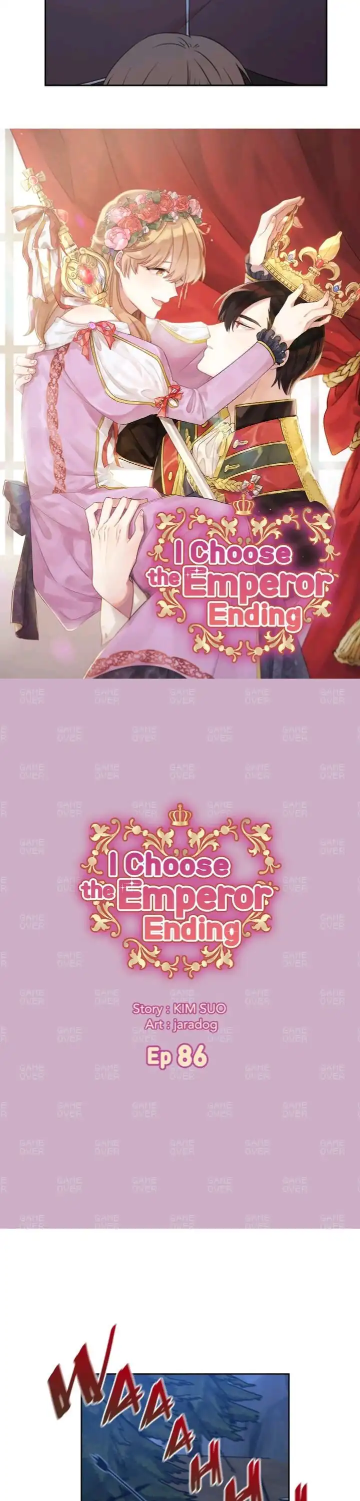 I Choose the Emperor Ending Chapter 86