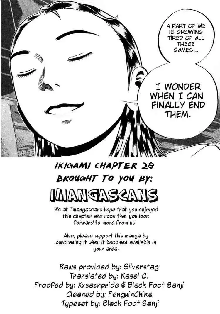 Ikigami Chapter 28