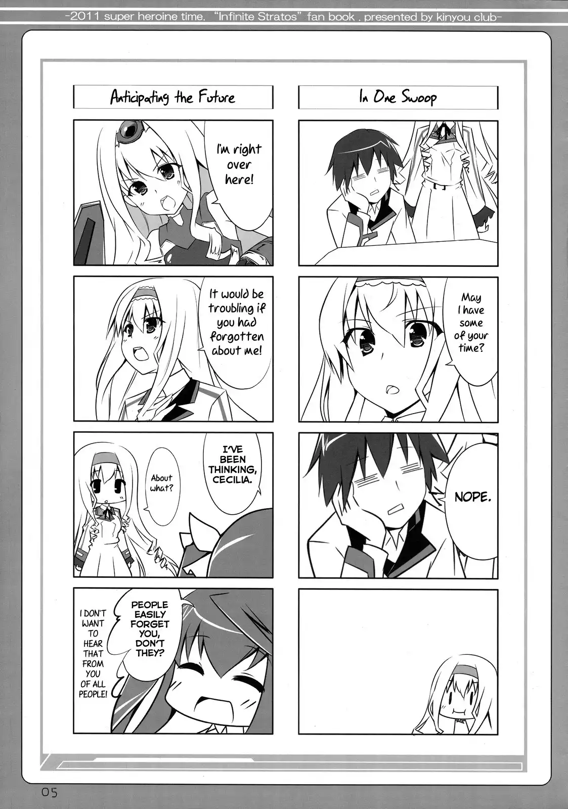 Infinite Stratos - Infinite Strike (Doujinshi) Chapter 0