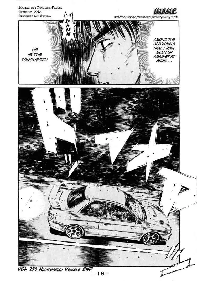 Initial D Chapter 258