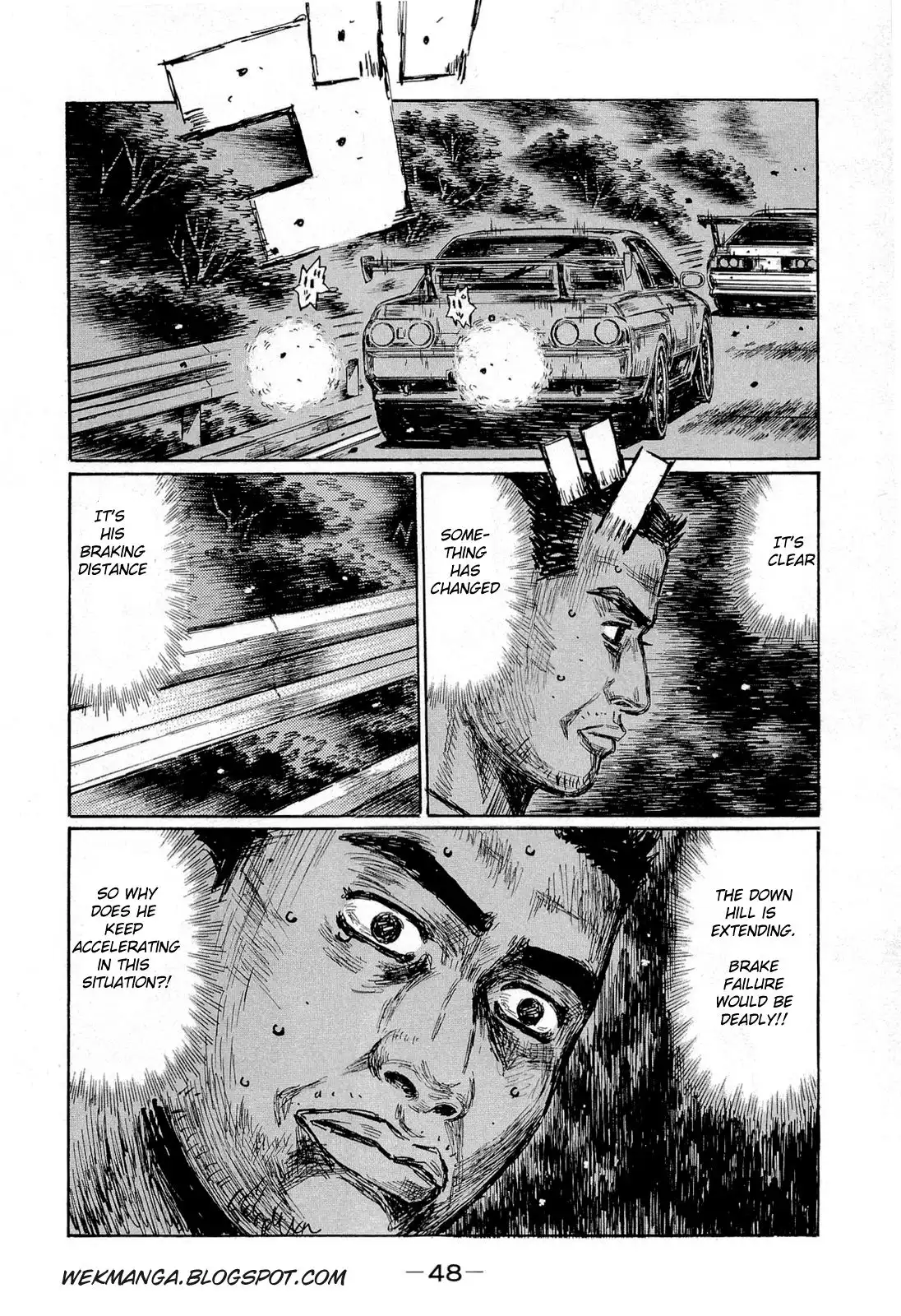 Initial D Chapter 598