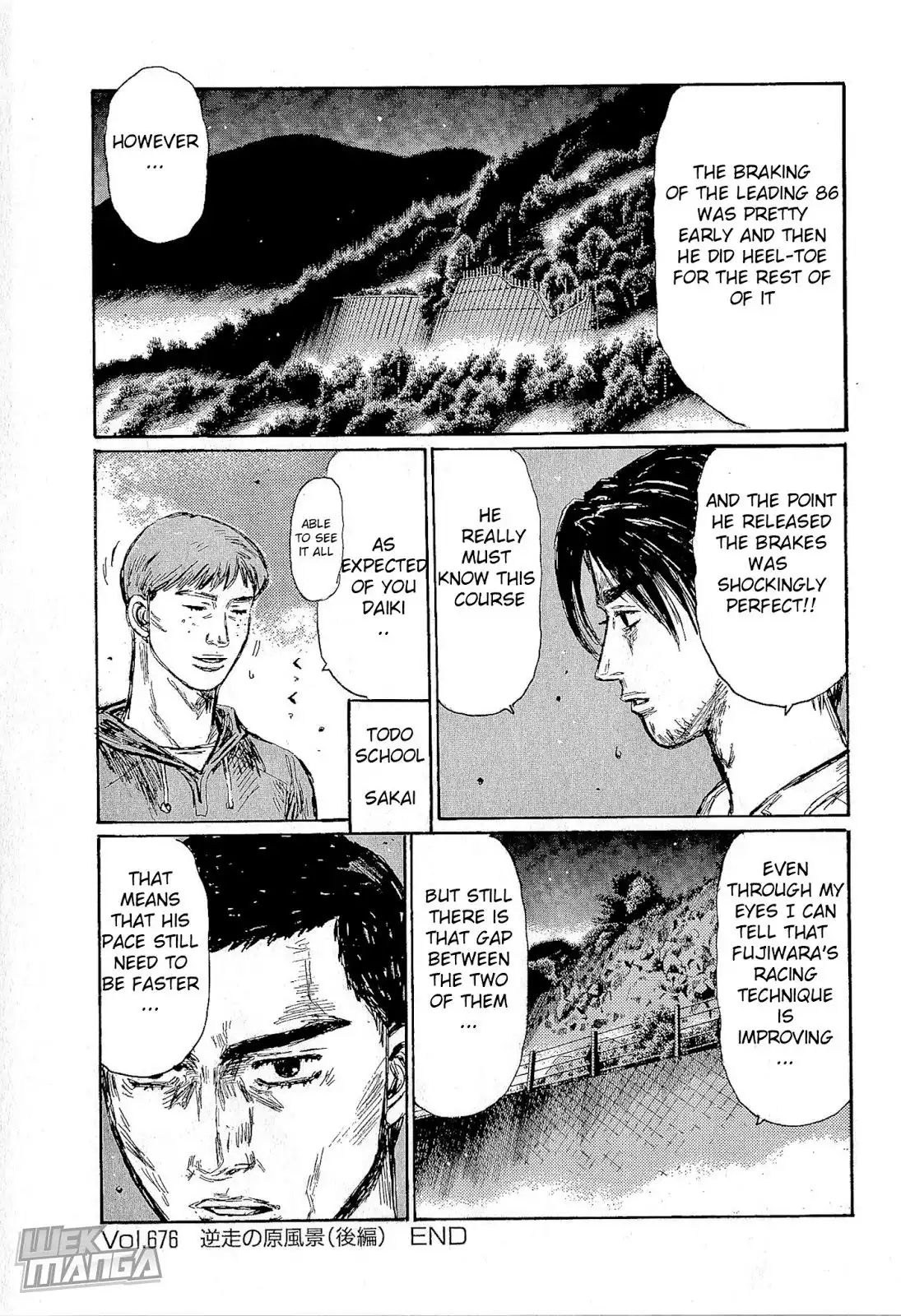 Initial D Chapter 676