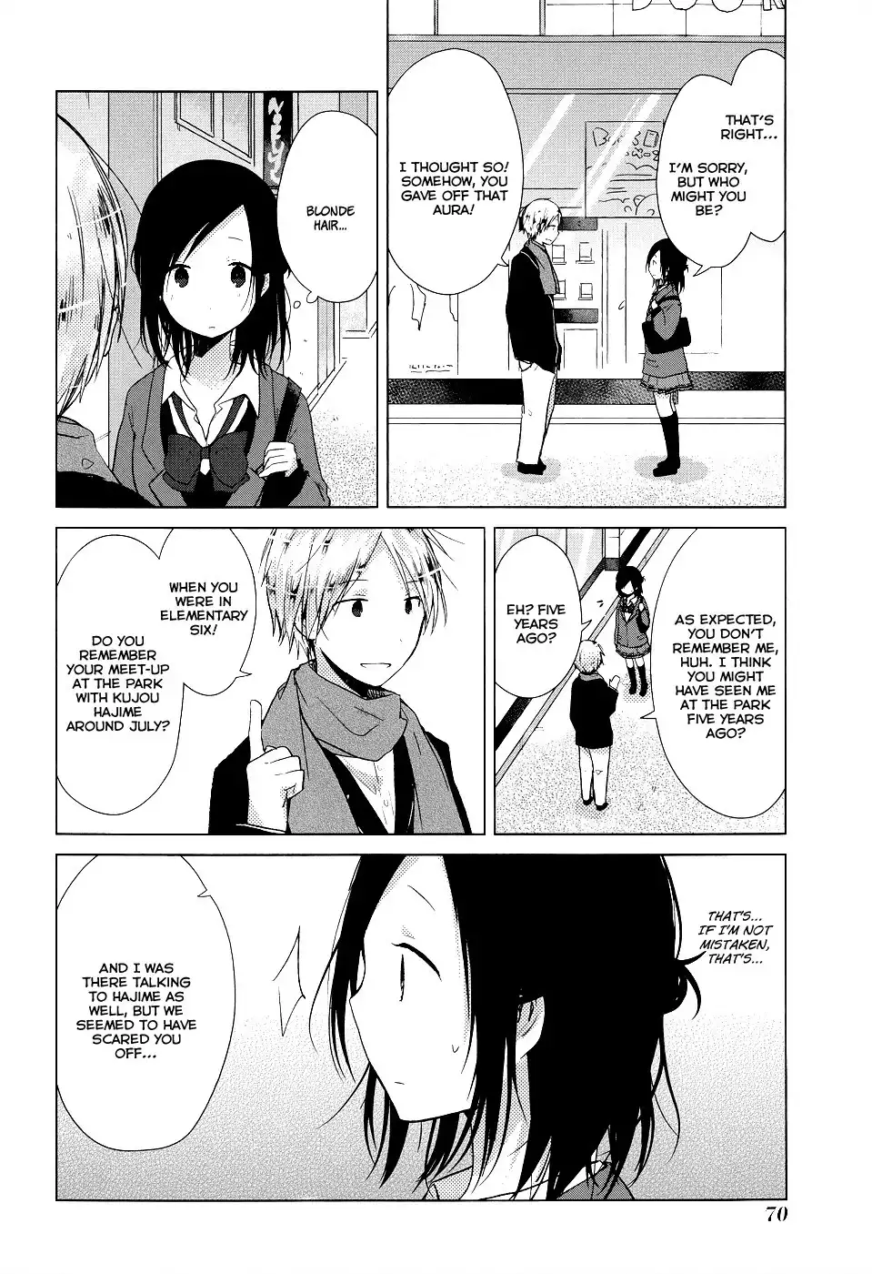 Isshuukan Friends. Chapter 35