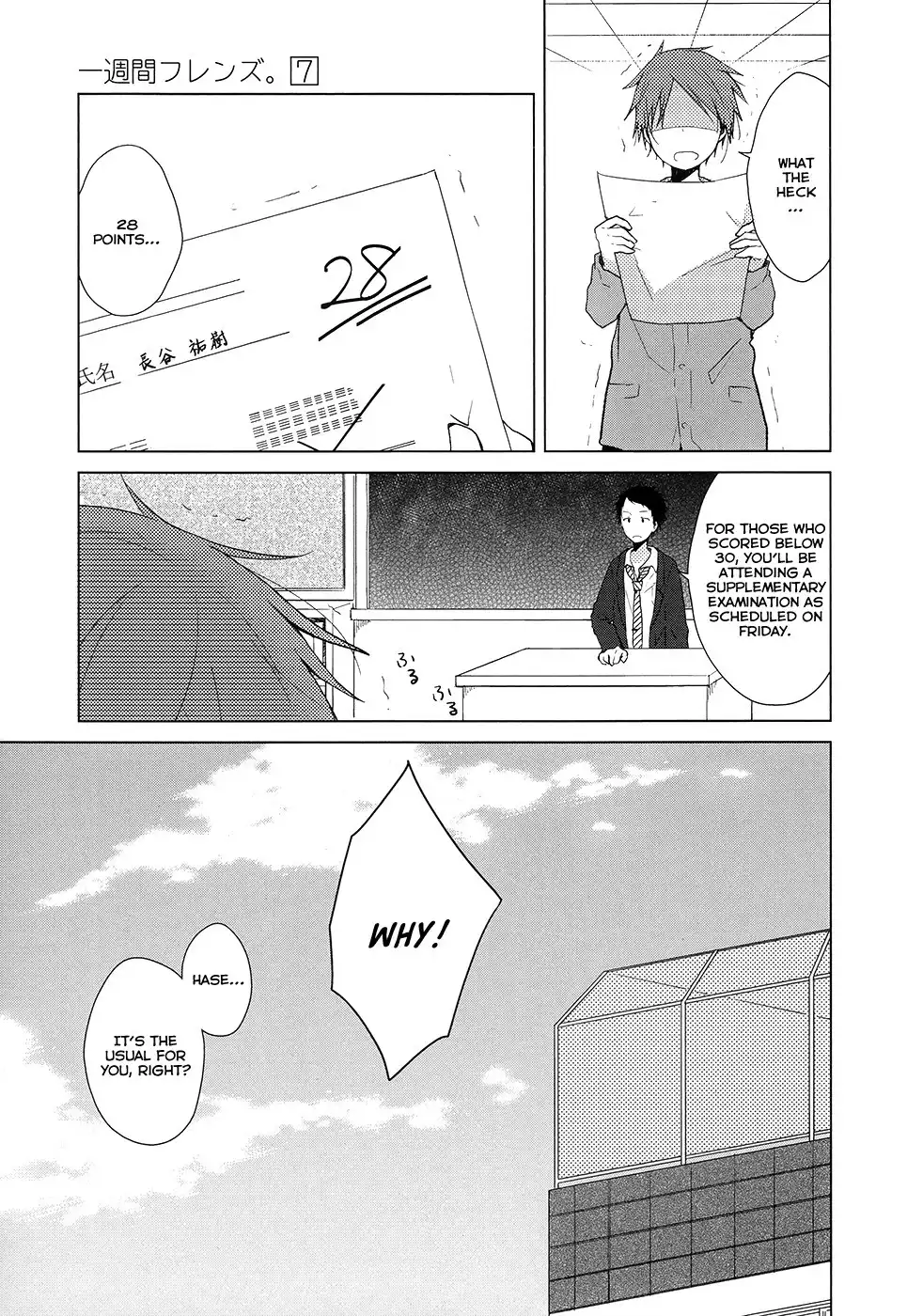 Isshuukan Friends. Chapter 35