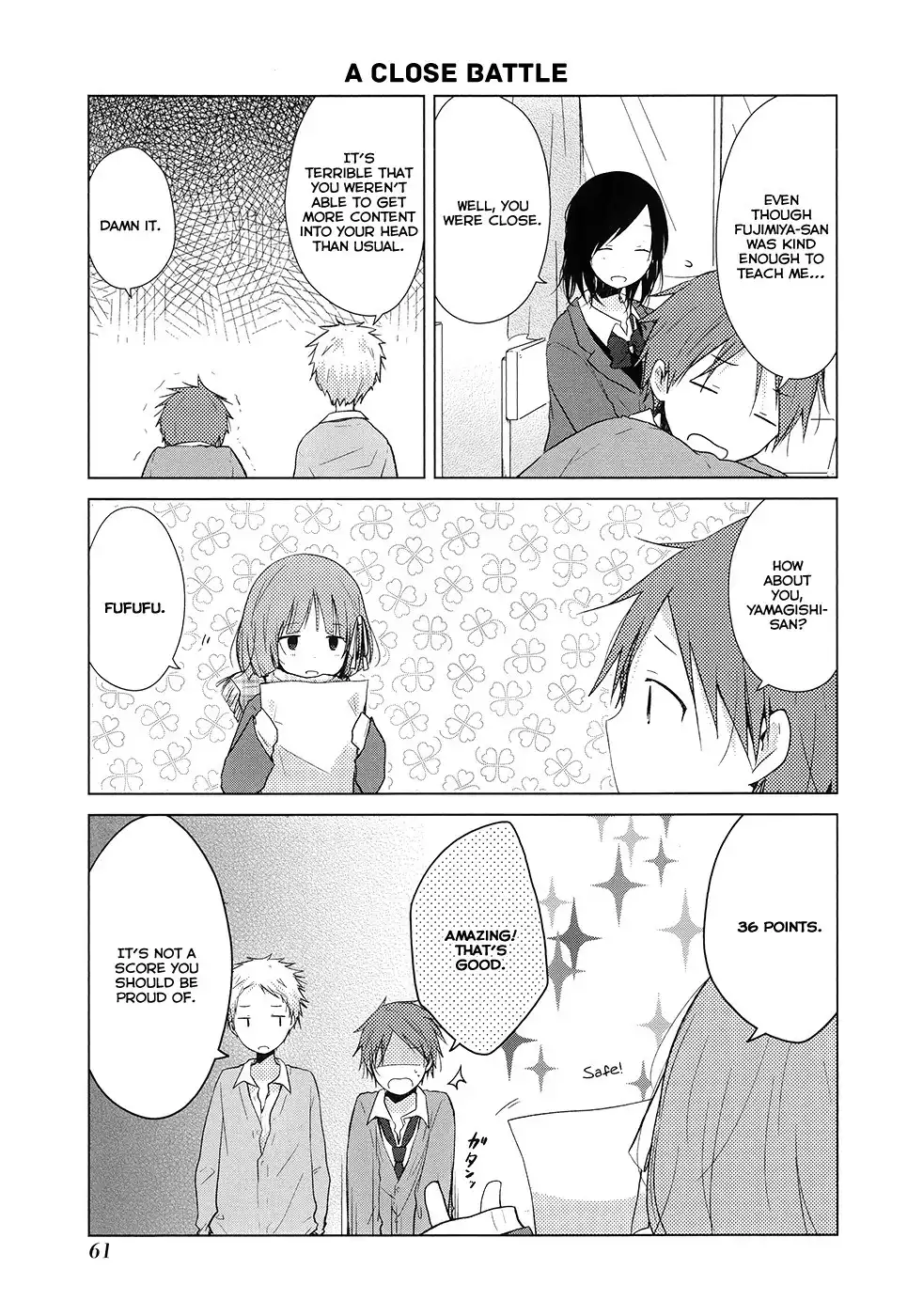 Isshuukan Friends. Chapter 35