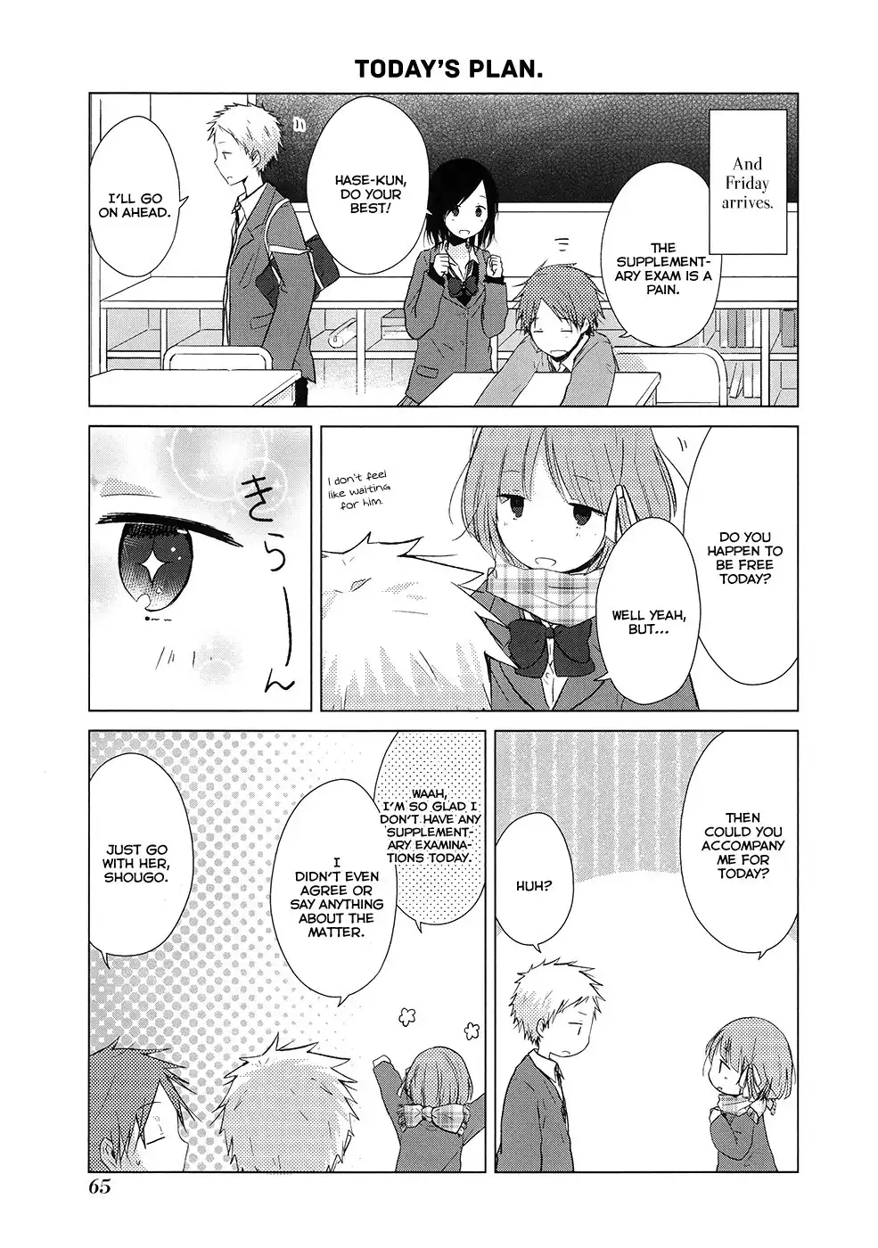 Isshuukan Friends. Chapter 35