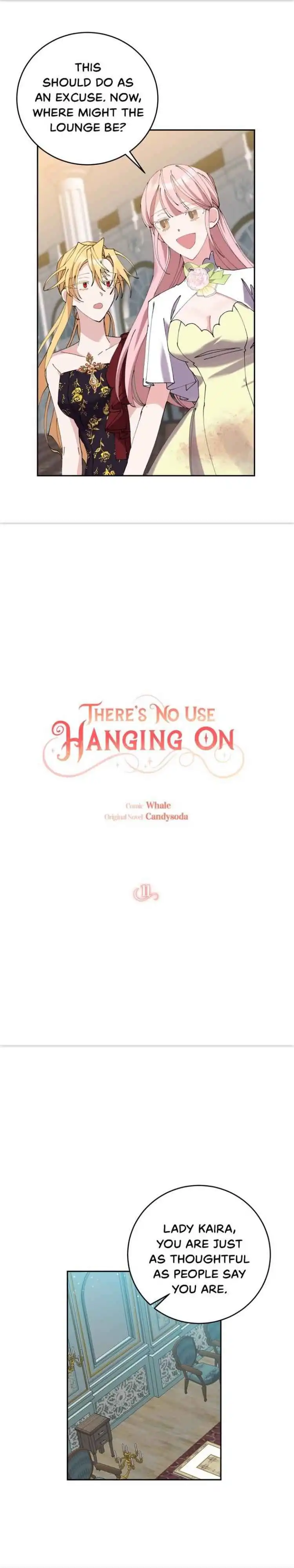 It's Useless to Hang On Chapter 11