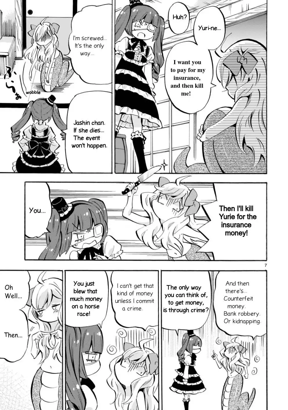 Jashin-chan Dropkick Chapter 174.2