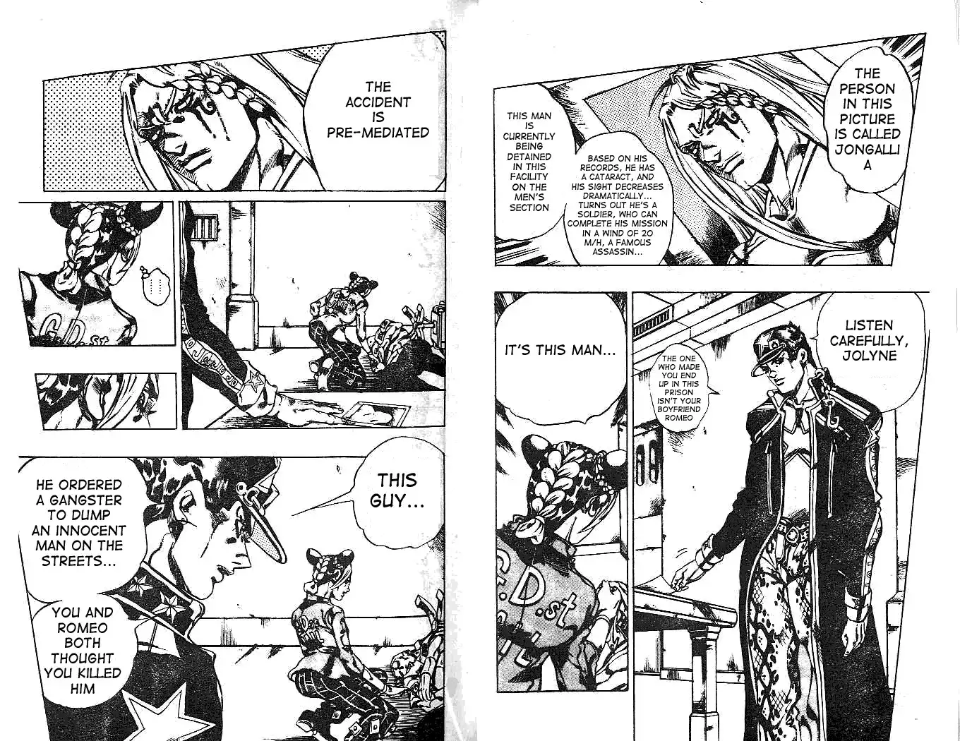 JoJos Bizarre Adventure Part 6: Stone Ocean Chapter 3