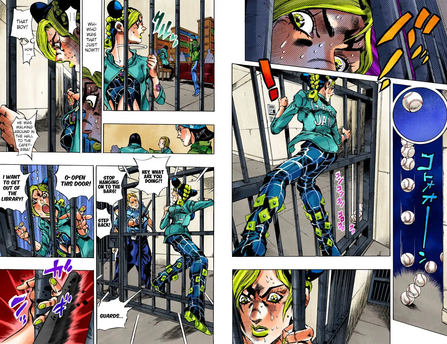 JoJos Bizarre Adventure Part 6: Stone Ocean Chapter 11