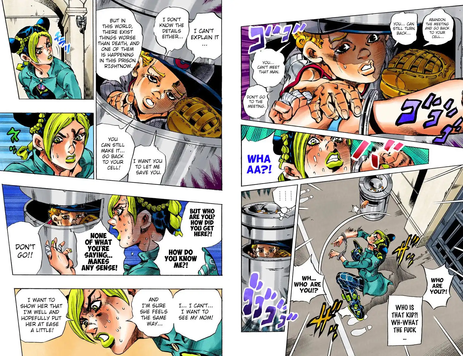 JoJos Bizarre Adventure Part 6: Stone Ocean Chapter 11