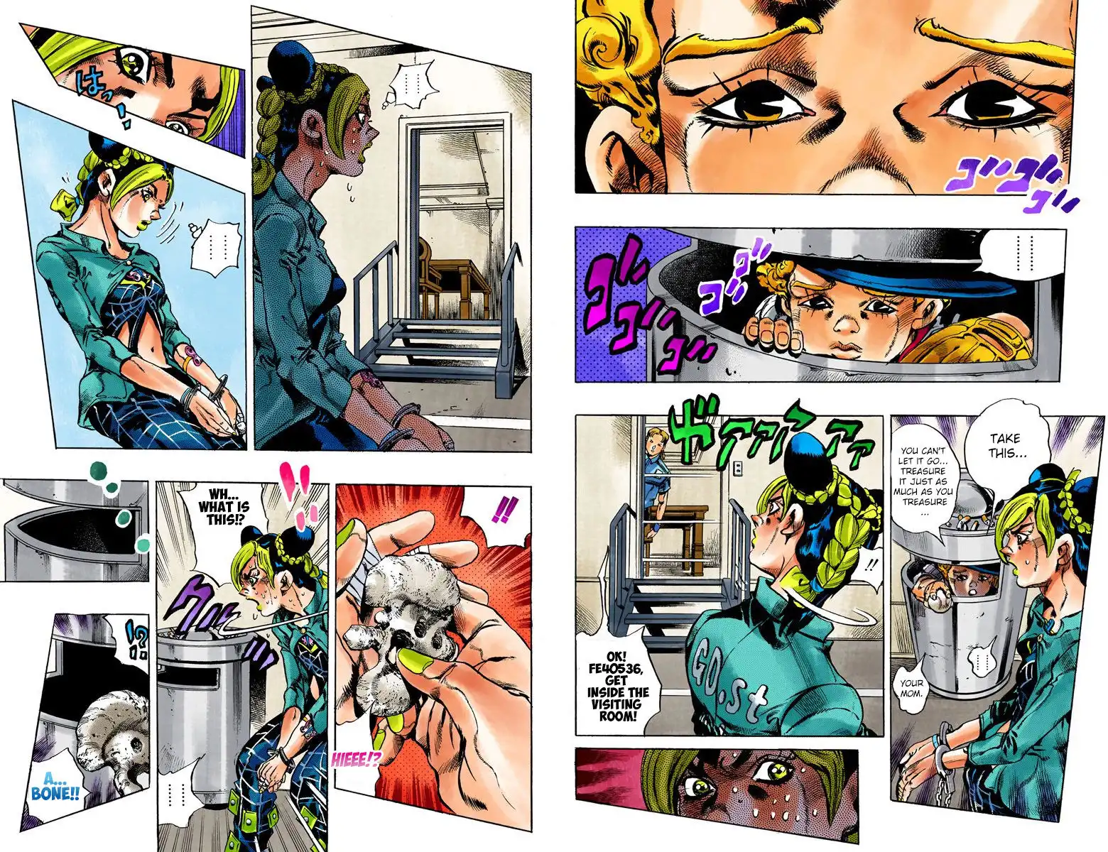 JoJos Bizarre Adventure Part 6: Stone Ocean Chapter 11