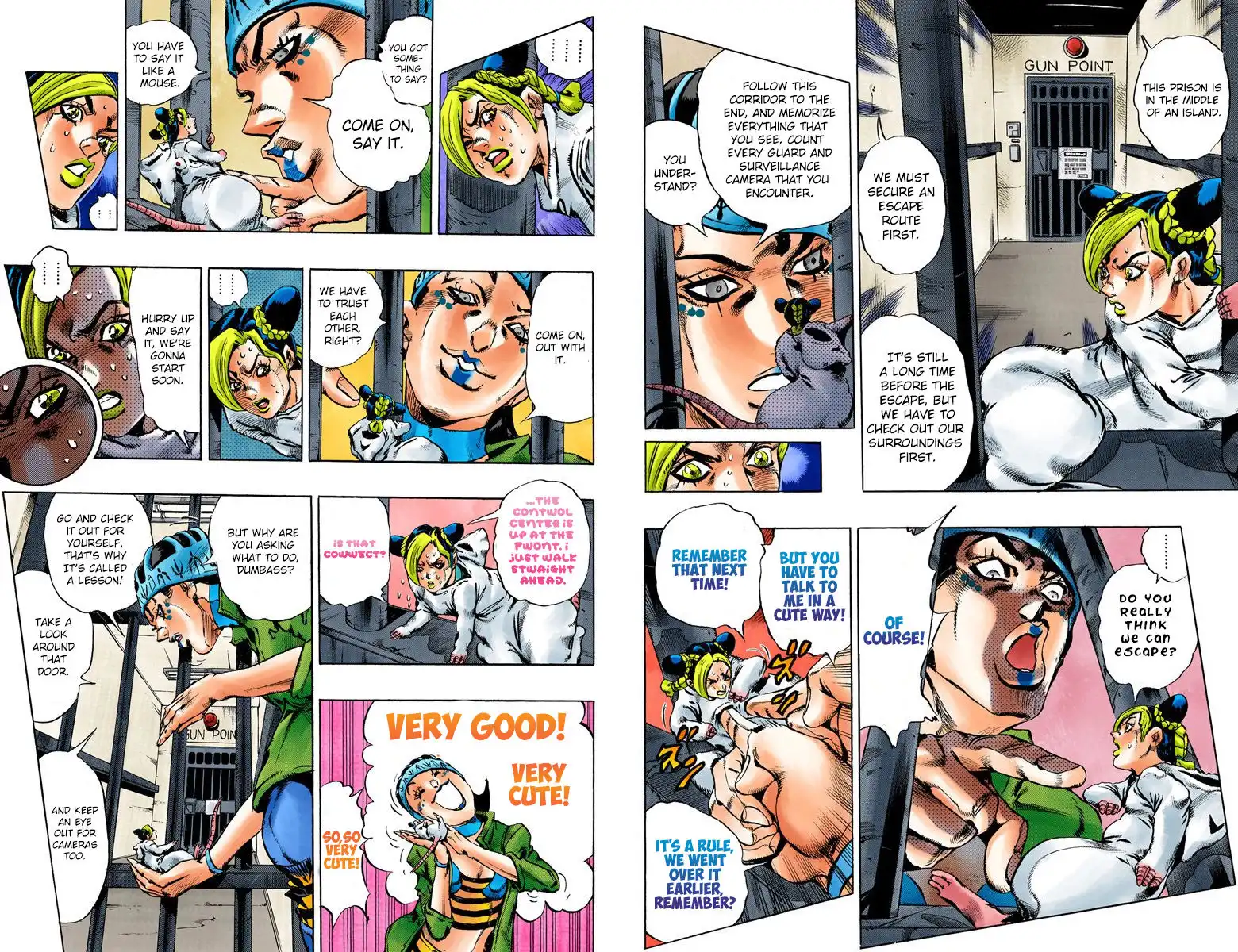 JoJos Bizarre Adventure Part 6: Stone Ocean Chapter 7