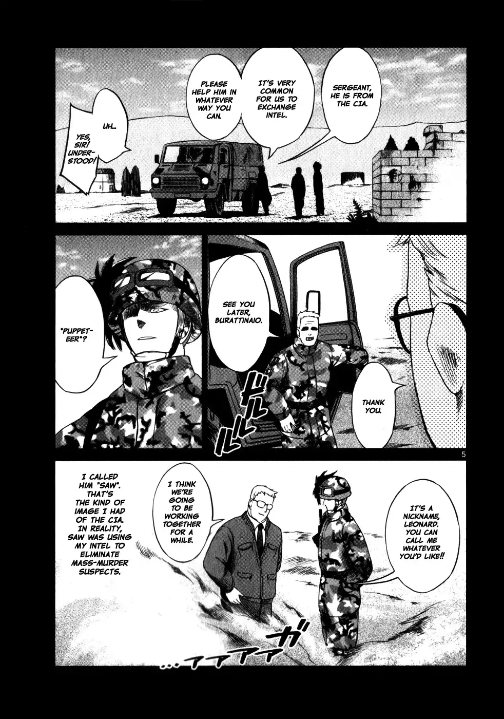 Jormungand Chapter 38