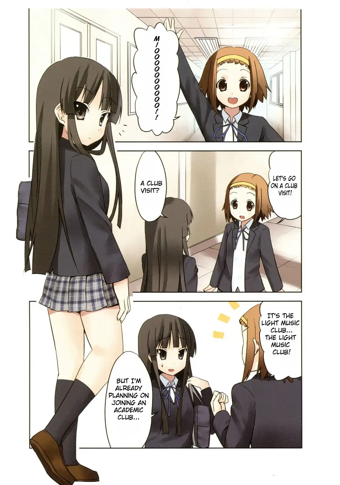 K-ON! Chapter 1