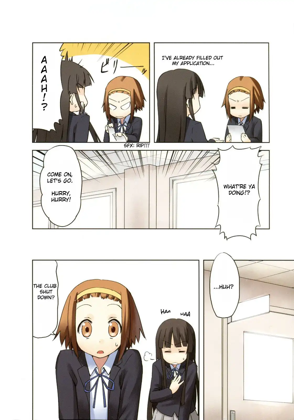 K-ON! Chapter 1