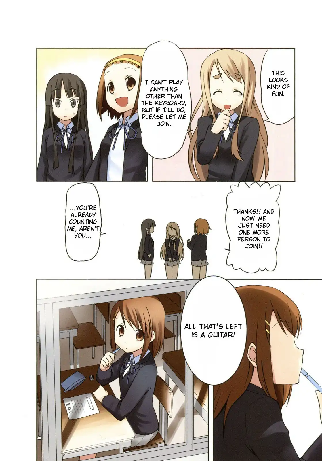 K-ON! Chapter 1