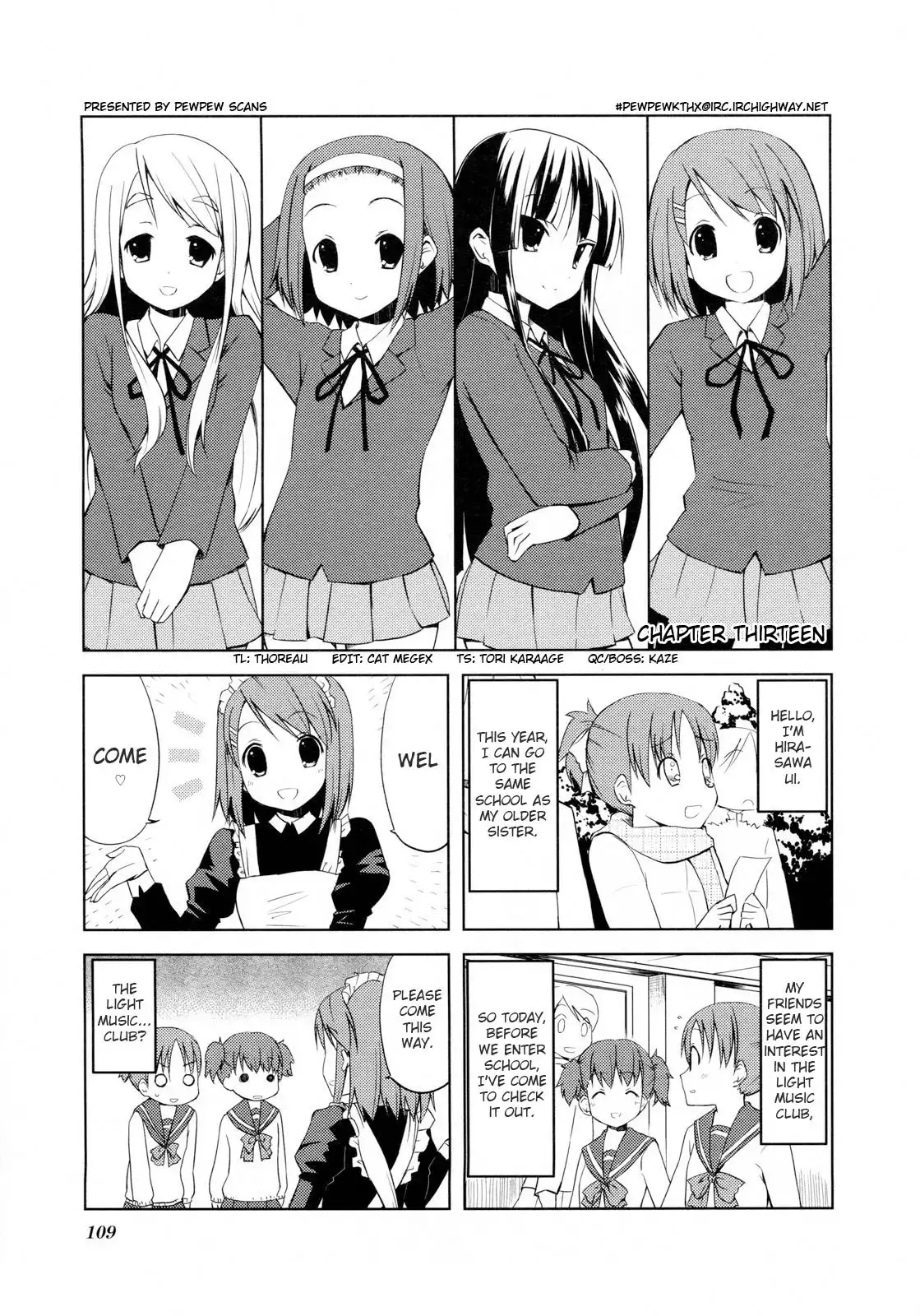 K-ON! Chapter 13