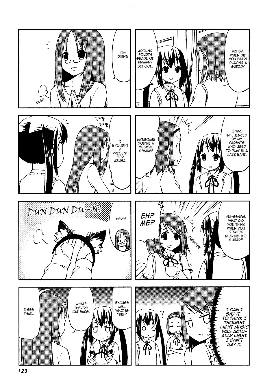 K-ON! Chapter 17