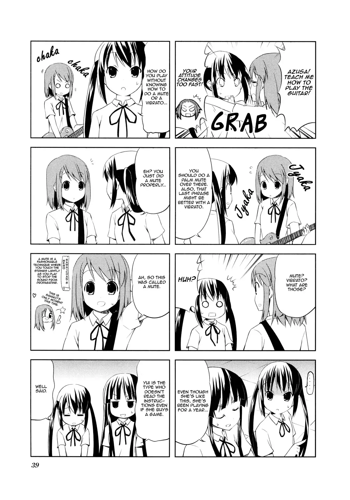 K-ON! Chapter 18