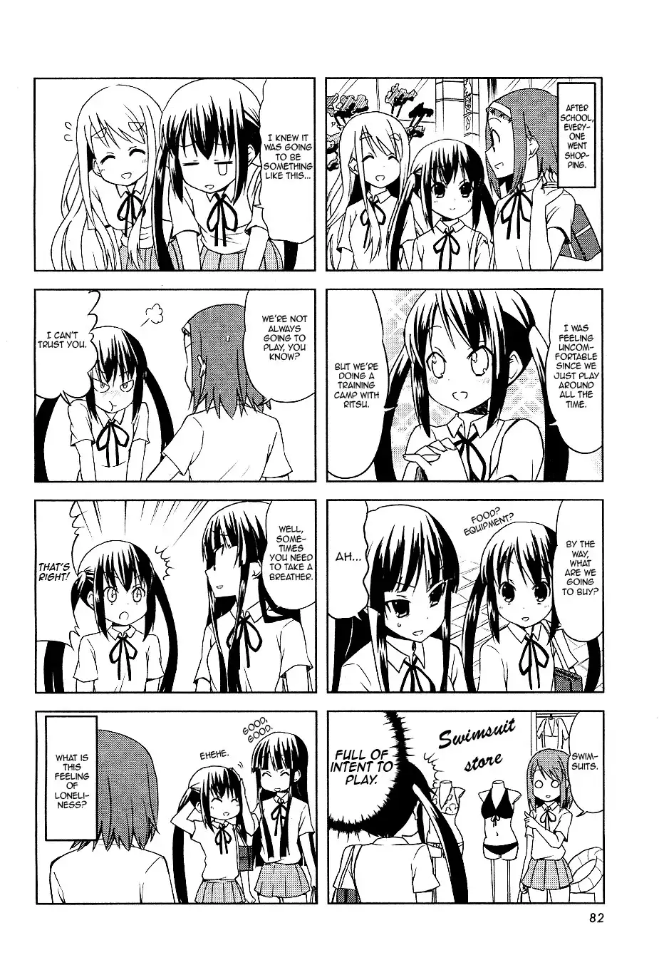 K-ON! Chapter 20