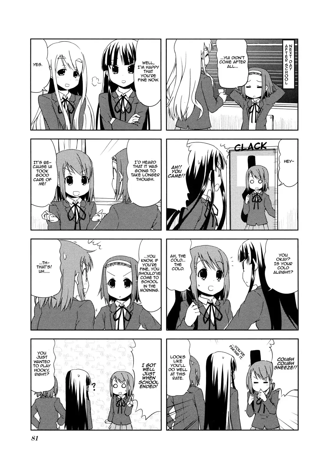 K-ON! Chapter 24