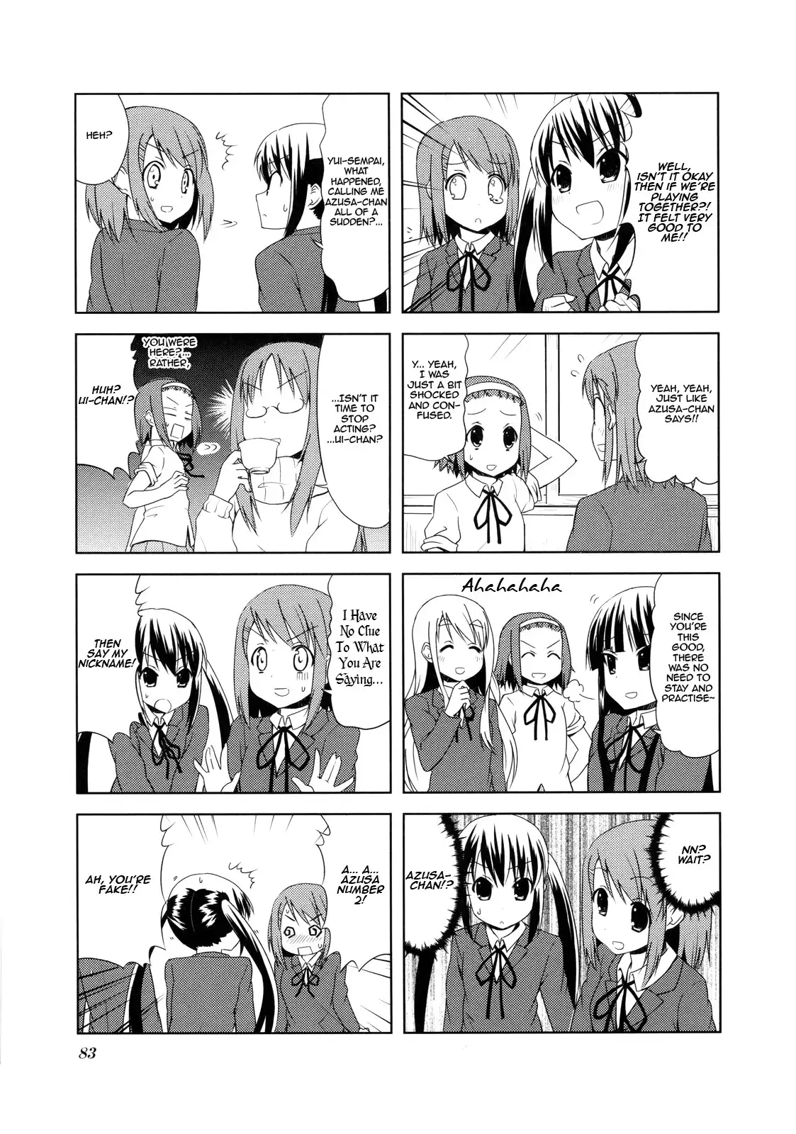 K-ON! Chapter 24