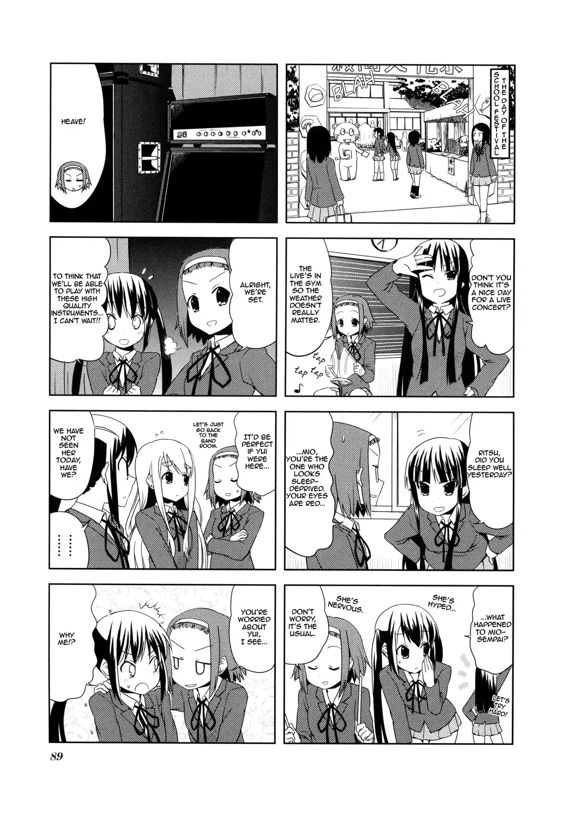 K-ON! Chapter 25