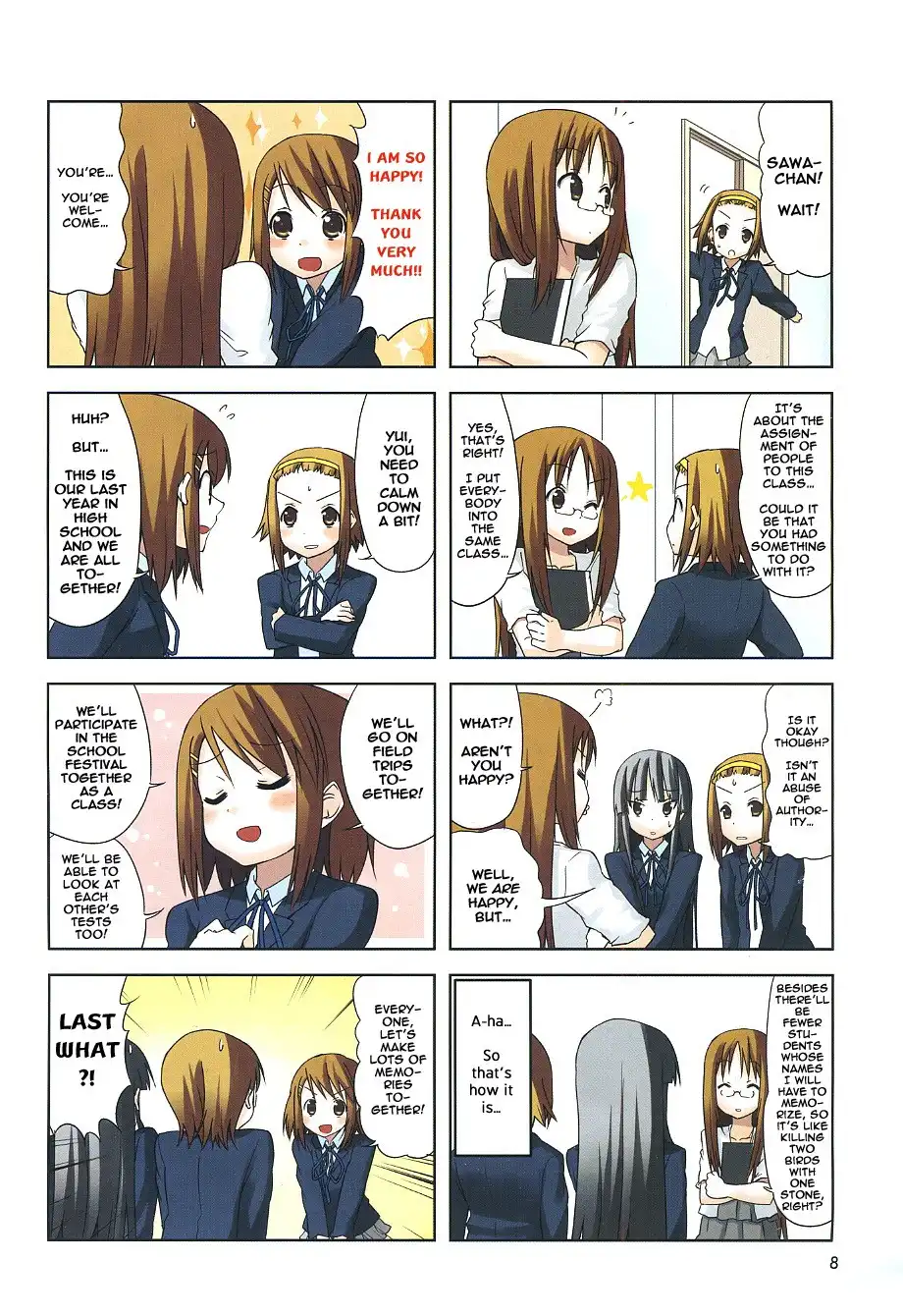 K-ON! Chapter 33