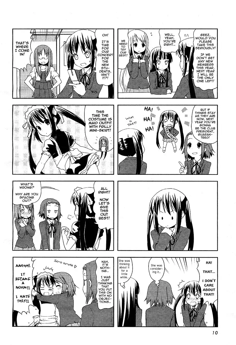 K-ON! Chapter 33