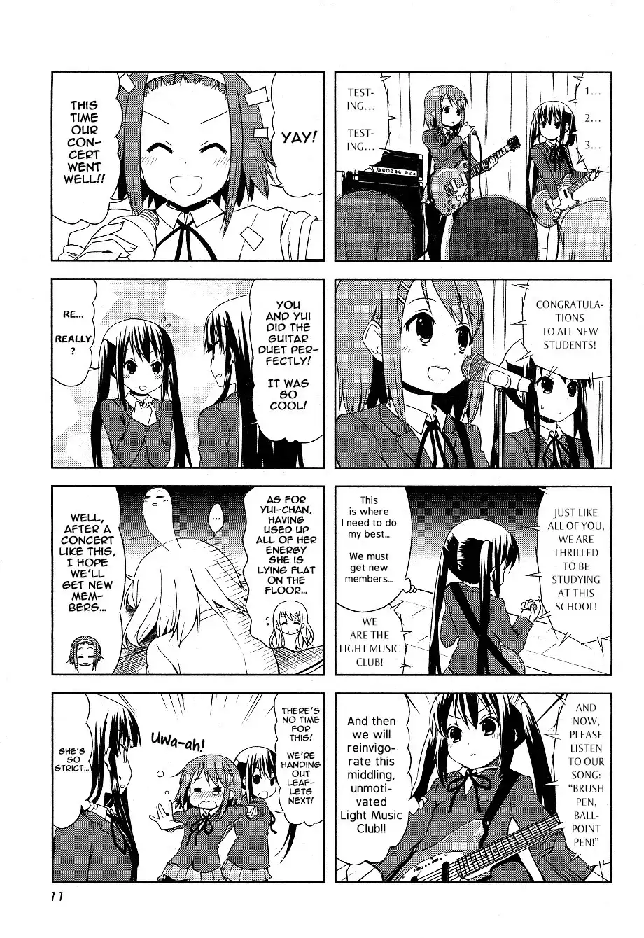 K-ON! Chapter 33