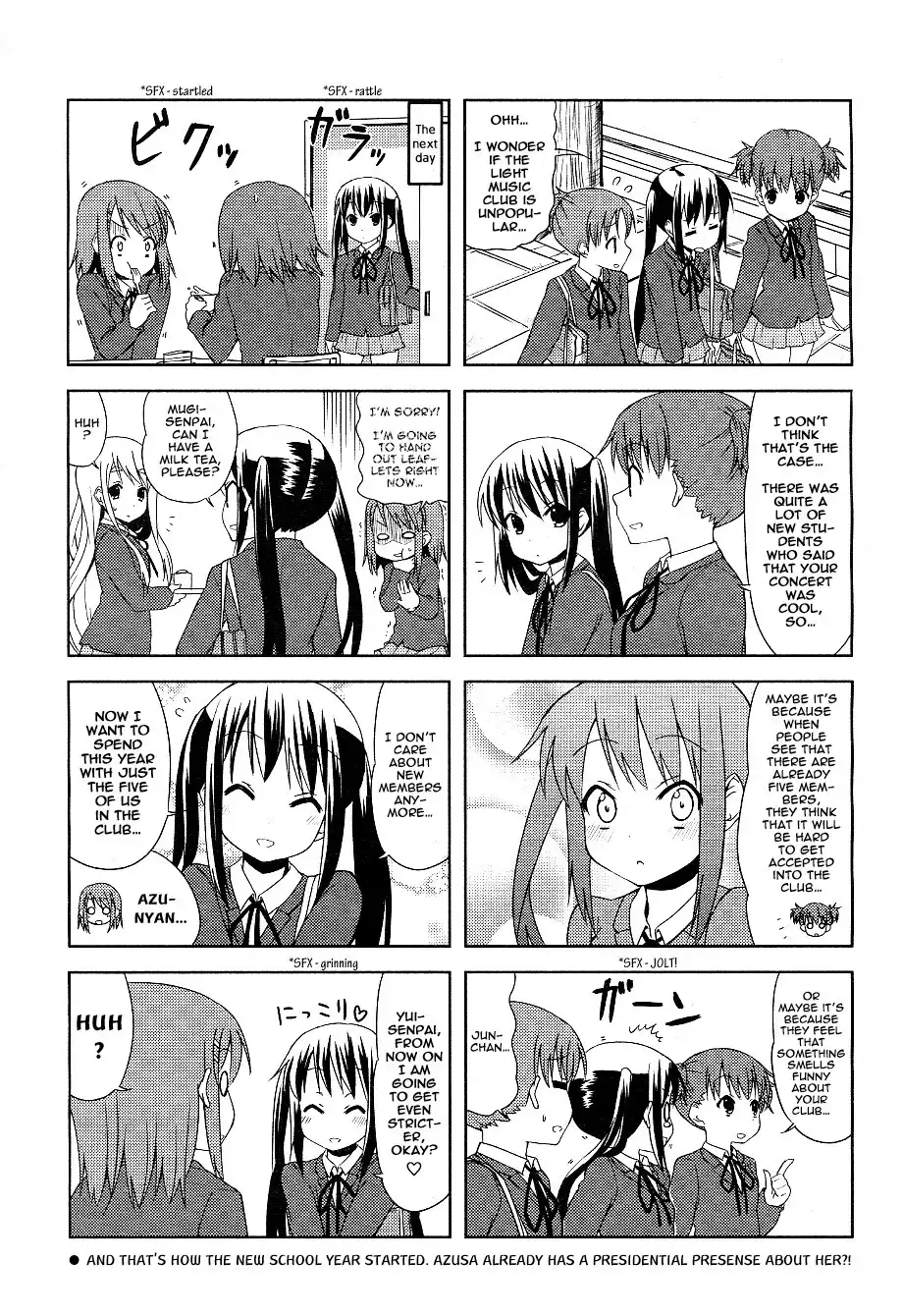 K-ON! Chapter 33