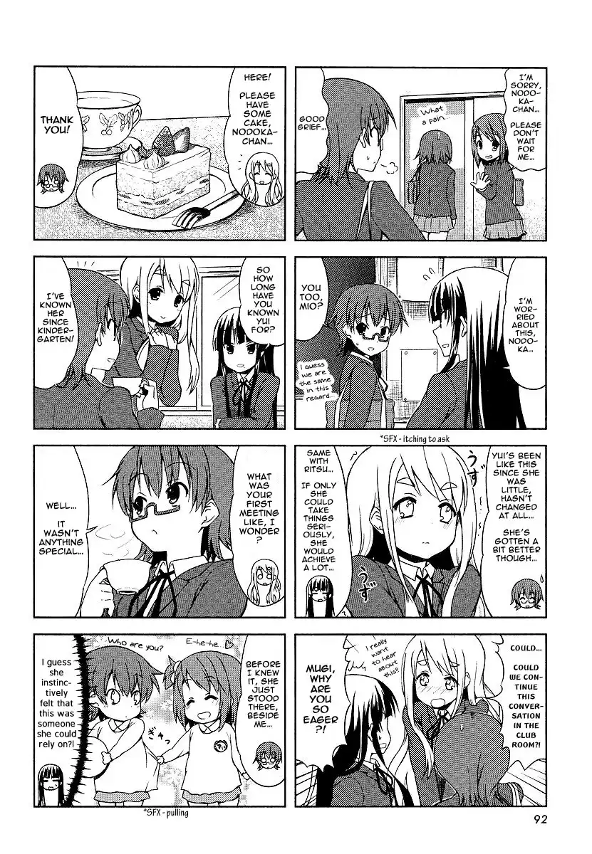 K-ON! Chapter 34