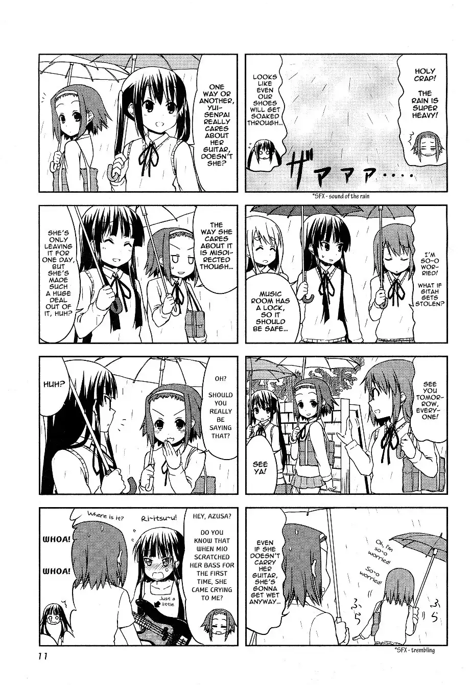 K-ON! Chapter 36