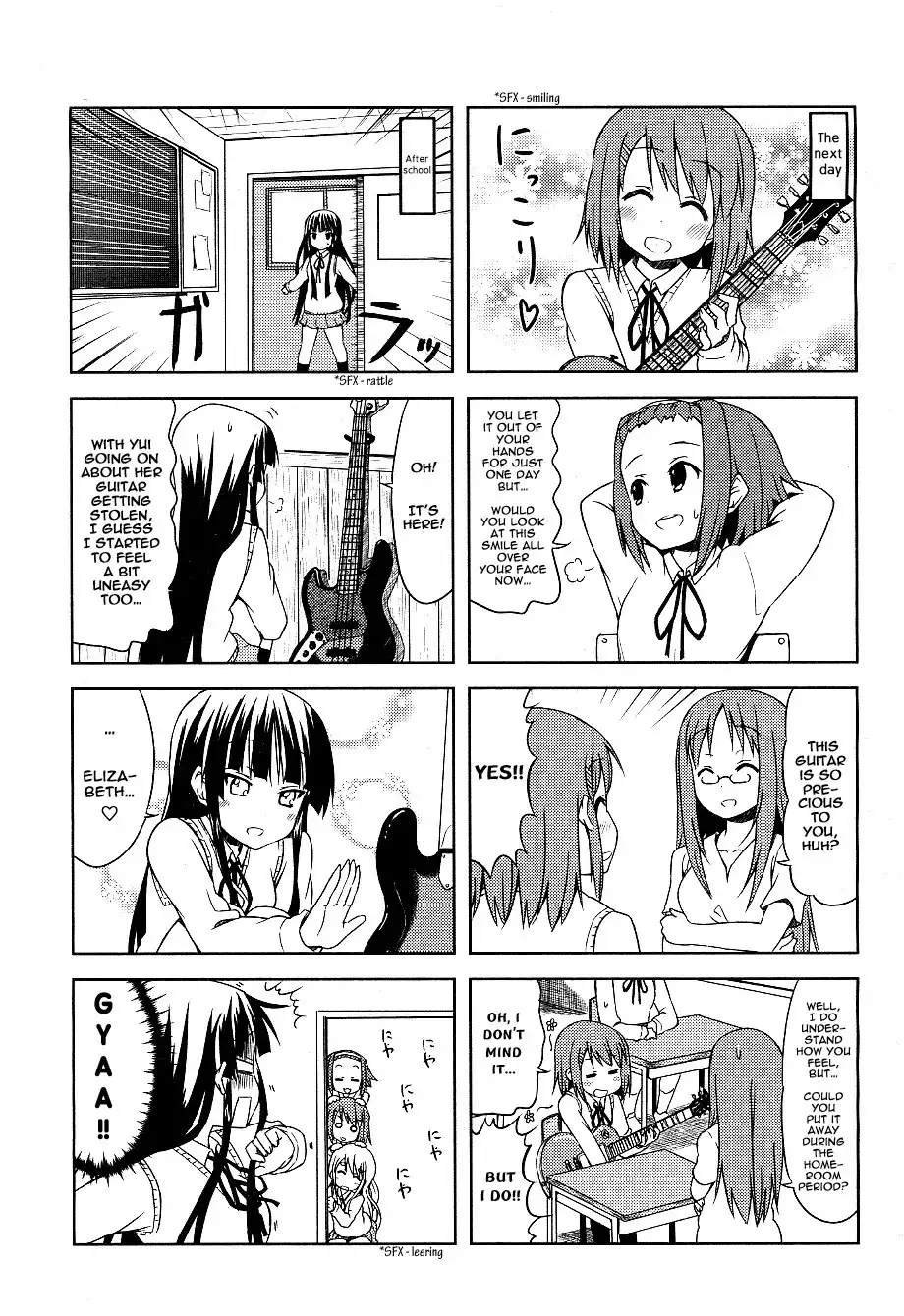 K-ON! Chapter 36