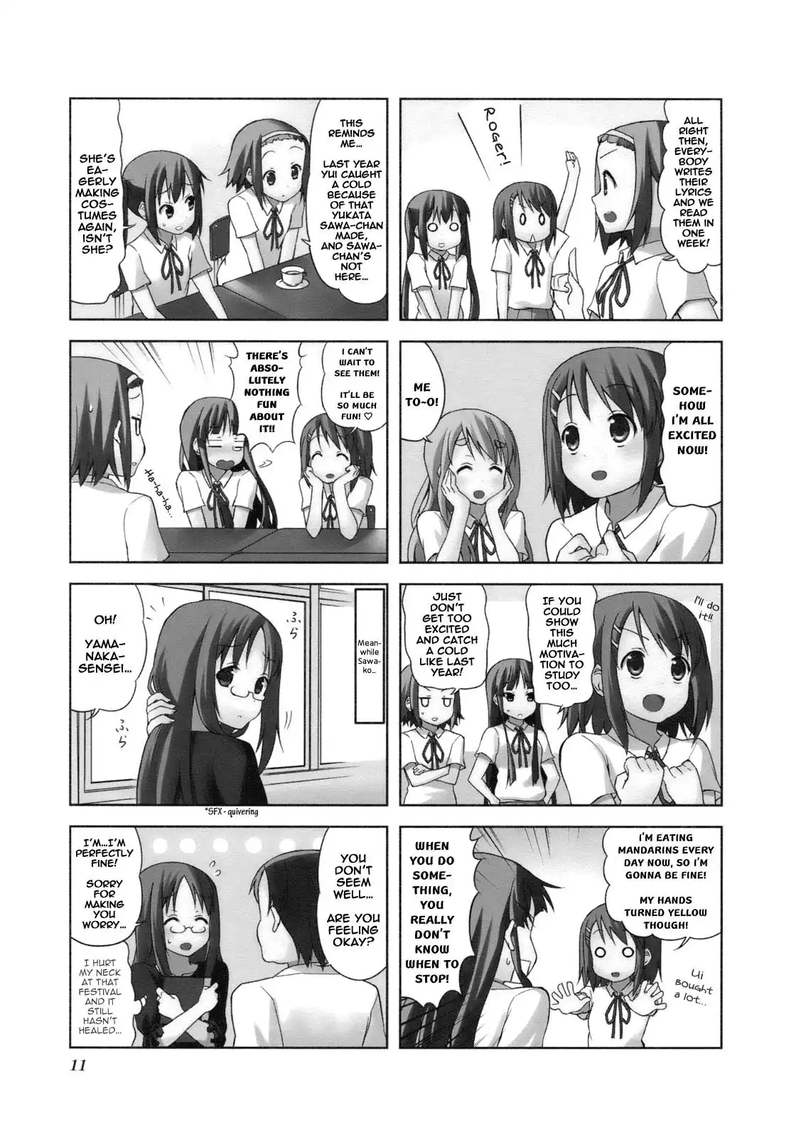 K-ON! Chapter 42