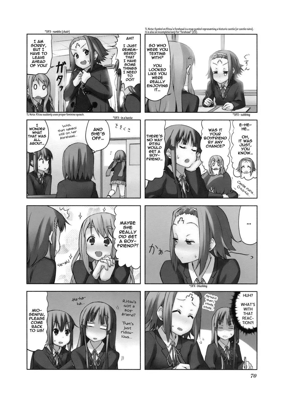 K-ON! Chapter 49