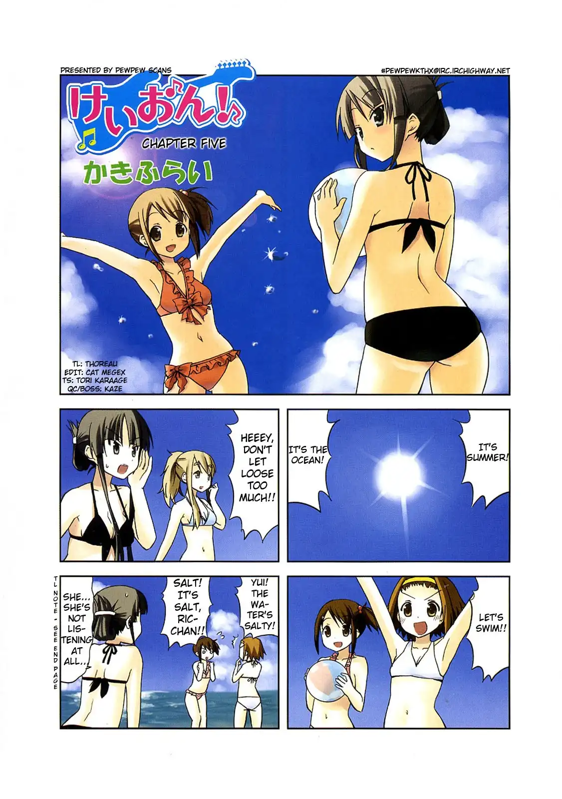 K-ON! Chapter 5