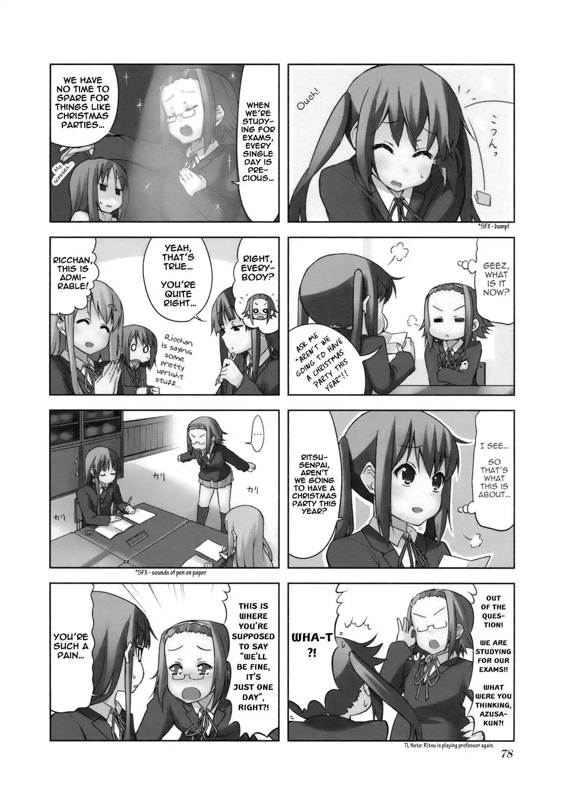 K-ON! Chapter 50