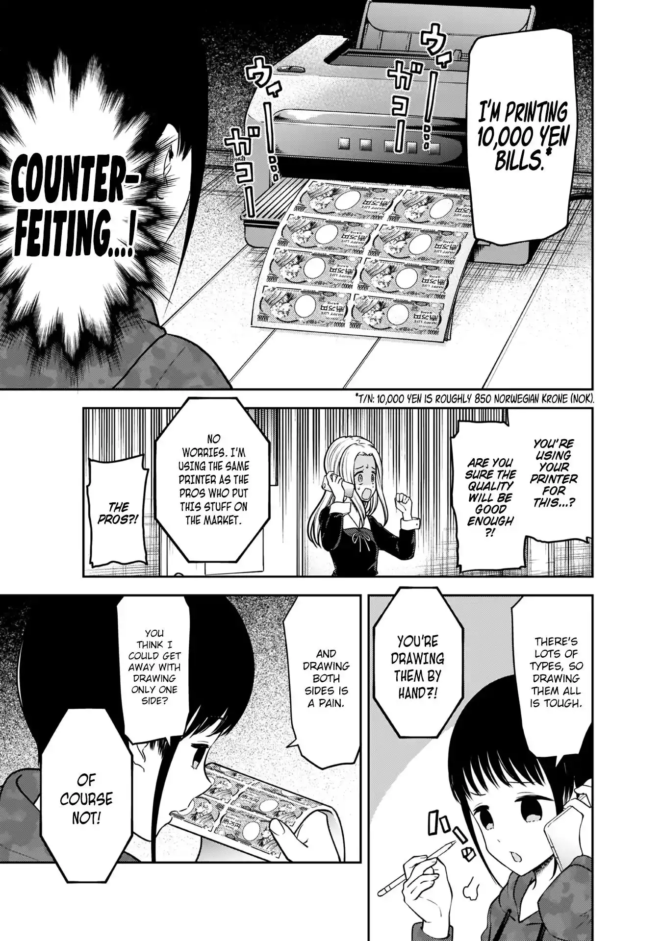 Kaguya-sama wa Kokurasetai - Tensai-tachi no Renai Zunousen Chapter 171