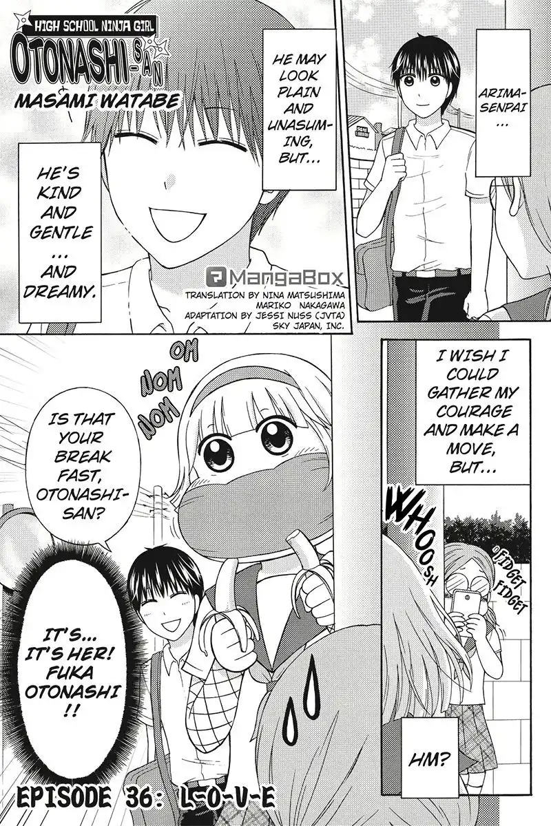 Kunoichi Joshikousei Otonashi-san Chapter 36