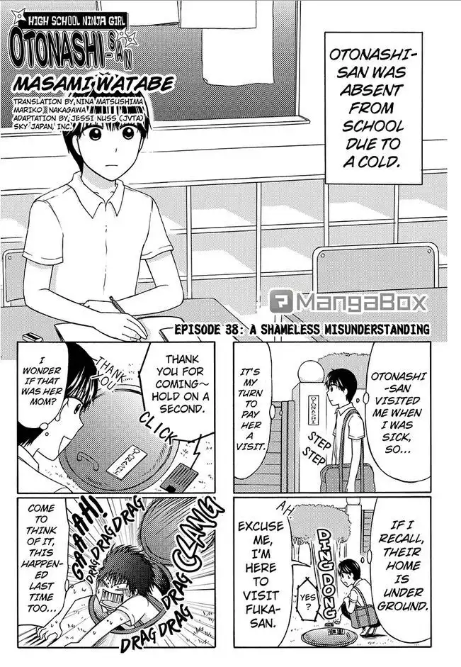 Kunoichi Joshikousei Otonashi-san Chapter 38