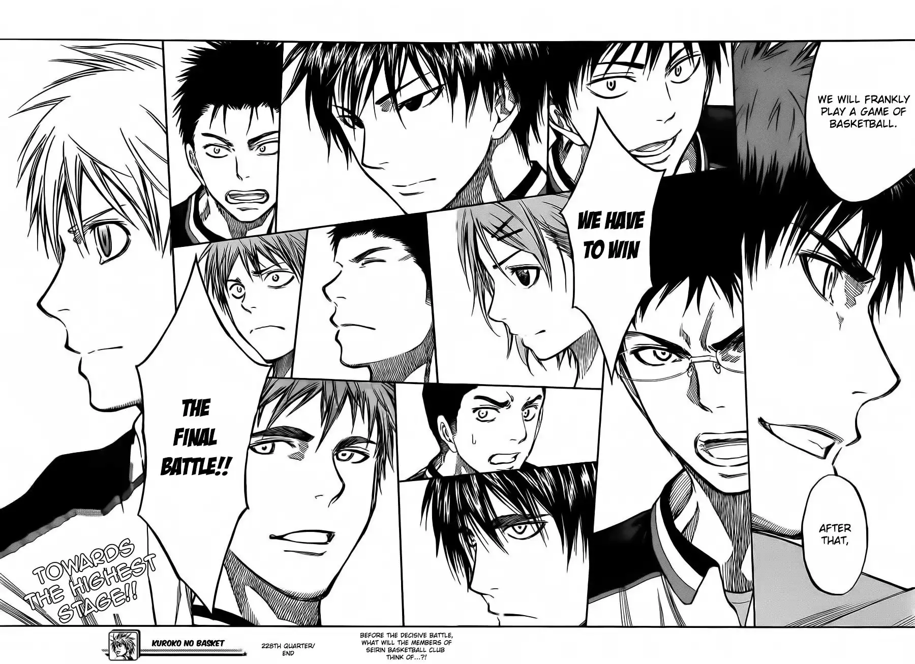 Kuroko no Basket Chapter 228