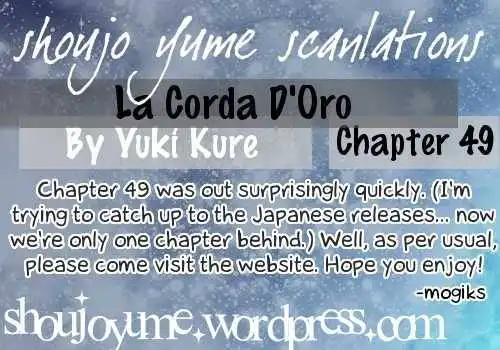 La Corda D'Oro Chapter 49