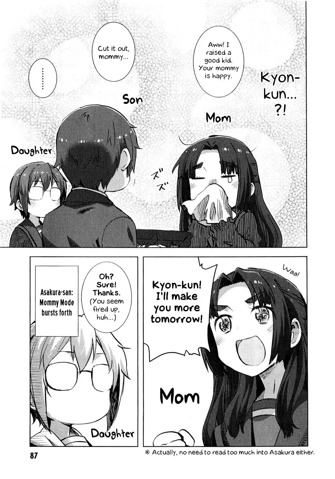 Nagato Yuki-chan No Shoushitsu Chapter 61