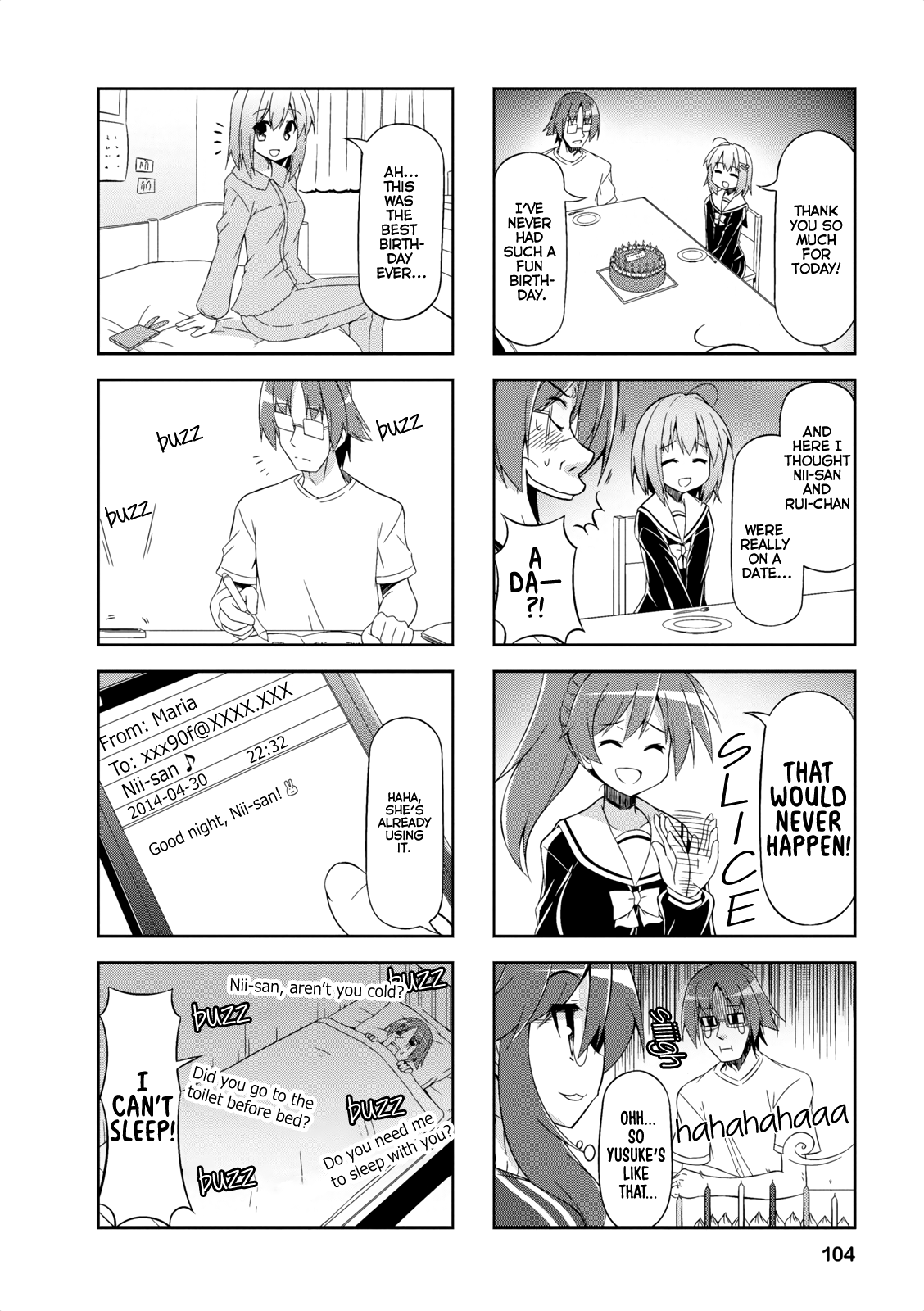 Nakahara-kun no Kahogo na Imouto Chapter 11