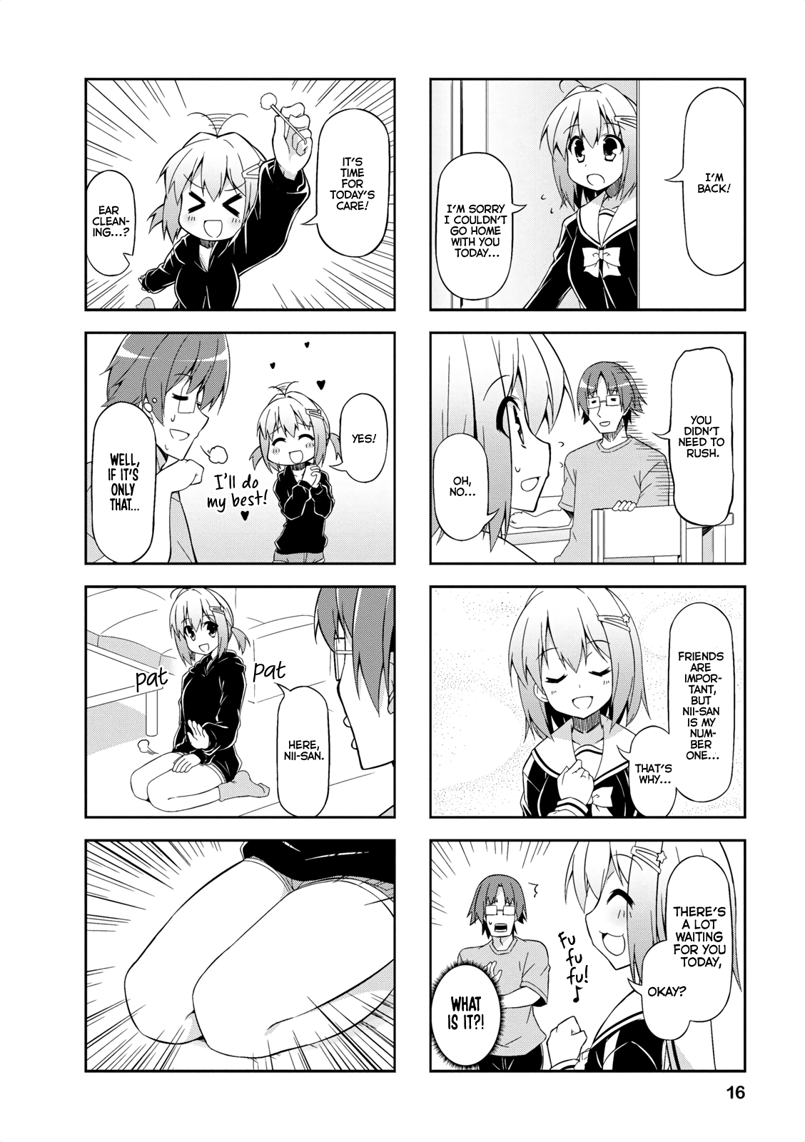 Nakahara-kun no Kahogo na Imouto Chapter 14