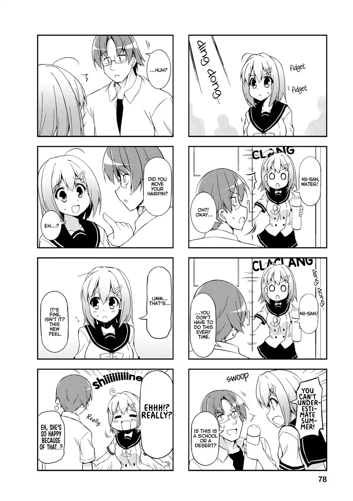 Nakahara-kun no Kahogo na Imouto Chapter 21