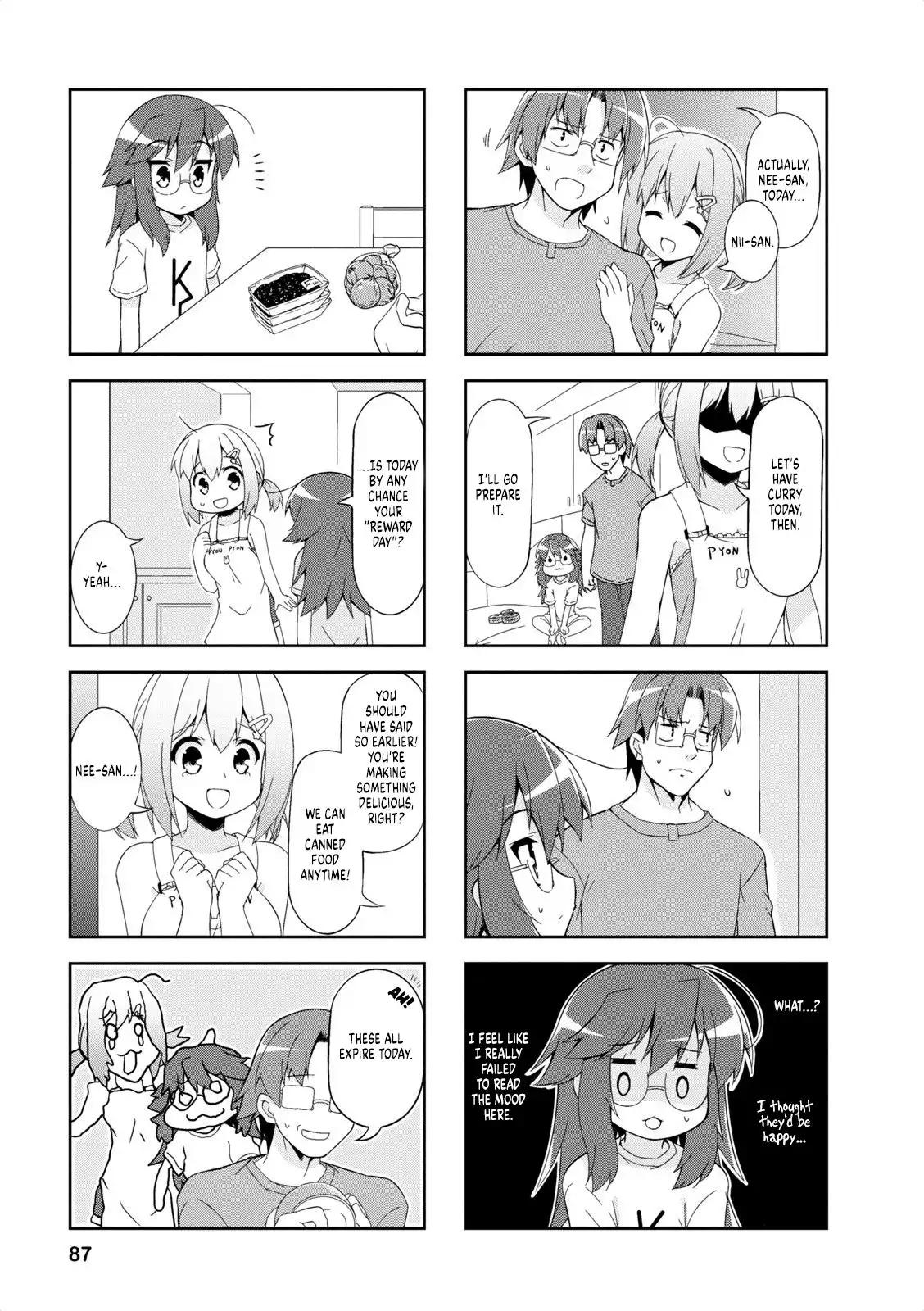 Nakahara-kun no Kahogo na Imouto Chapter 36