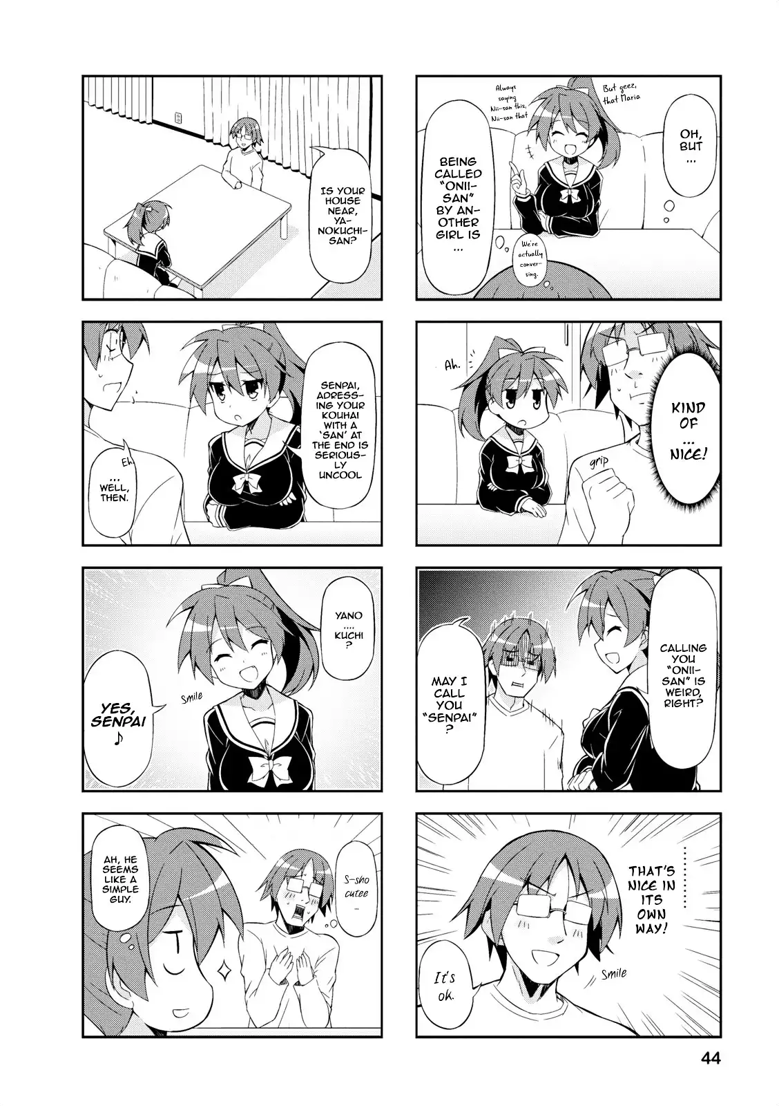 Nakahara-kun no Kahogo na Imouto Chapter 4